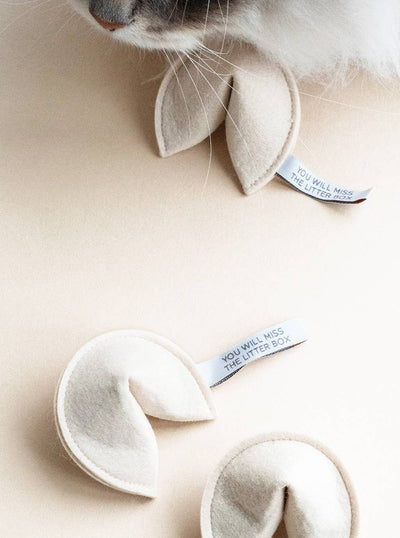KITTY FORTUNE COOKIE Organic Catnip Cat Toy