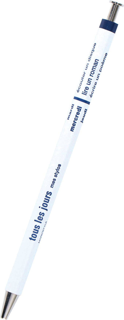 Tous les Jours Wooden Ballpoint Pen