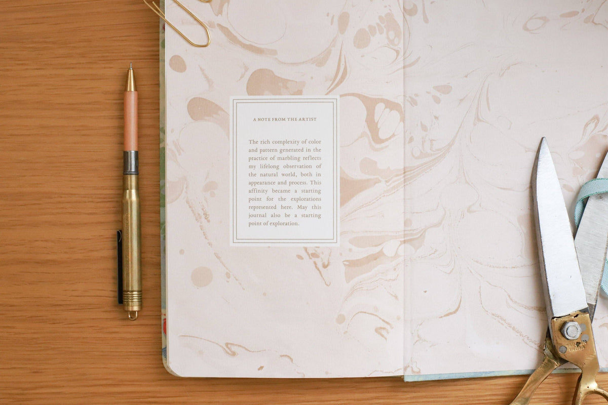 Marble Edition Flex Journal Pond