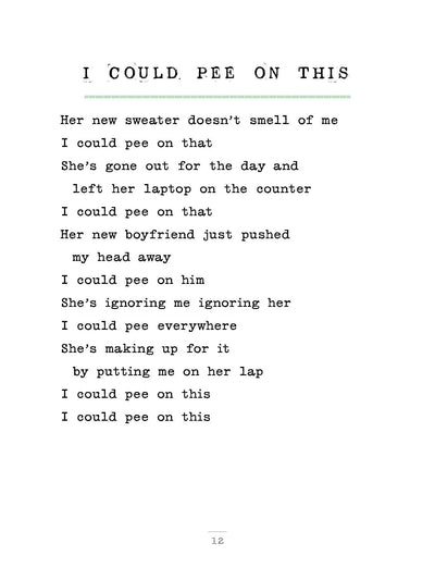 I Could Pee on This