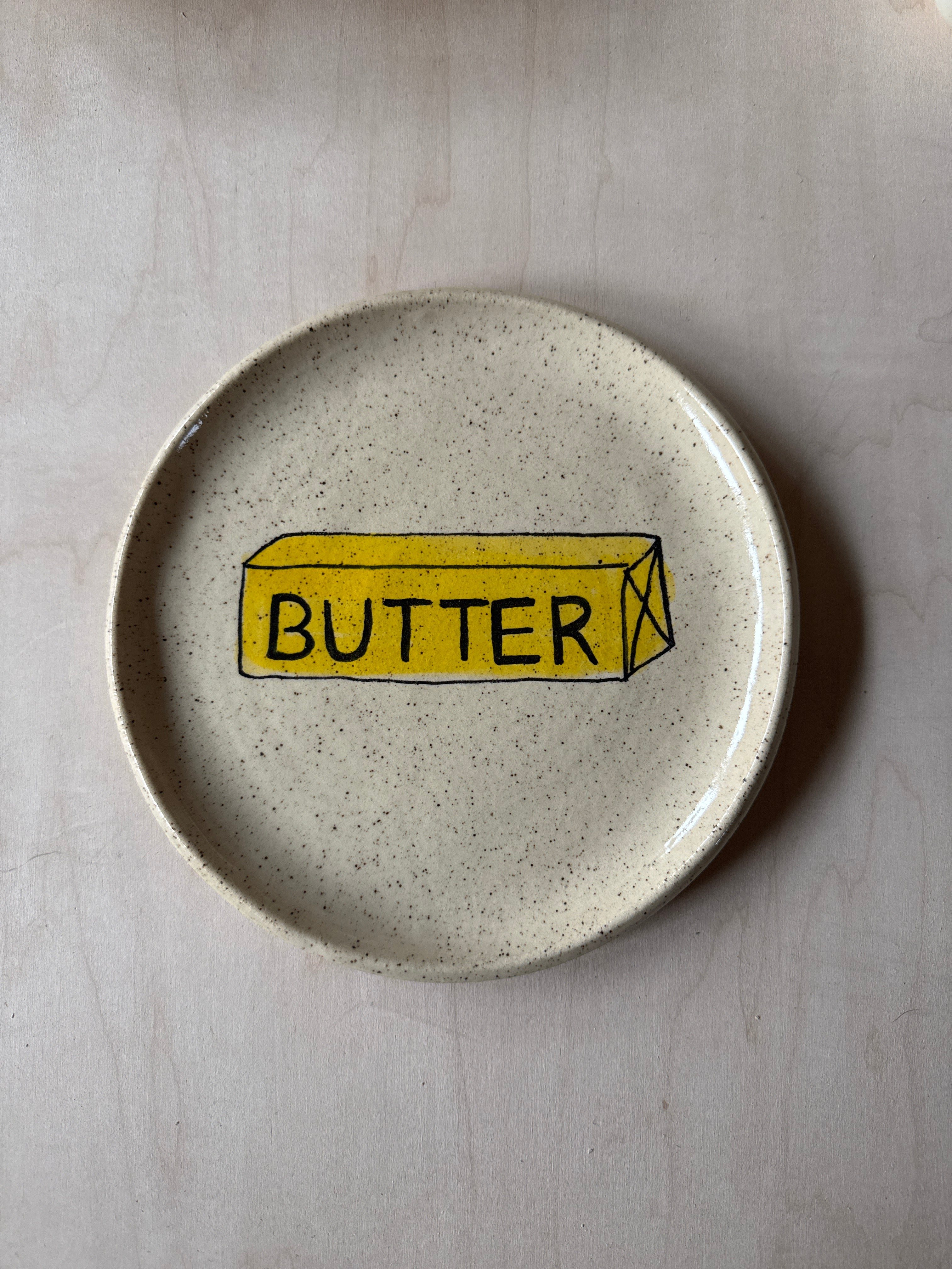 Butter Round Plate