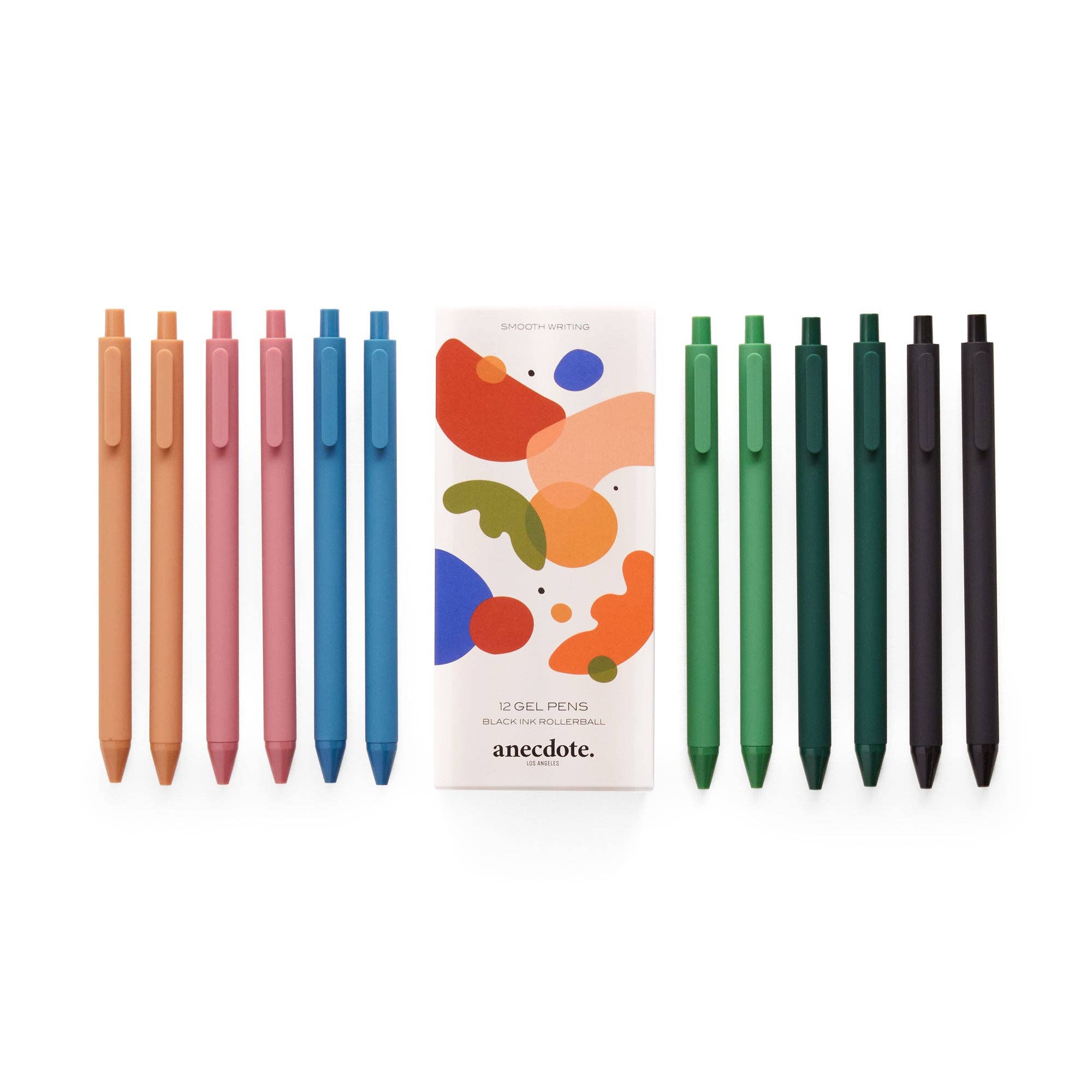 Anecdote Gel Pens, Set of 12