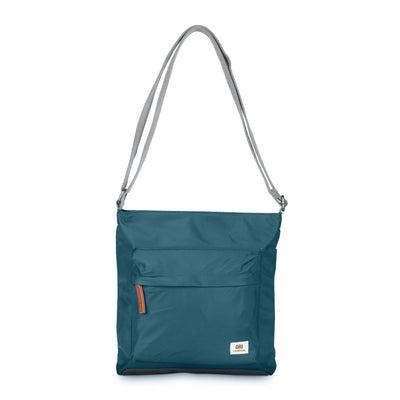 Kennington Crossbody Bag in Teal Nylon