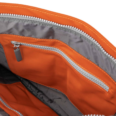 Moorgate Messenger Bag in Burnt Orange Nylon