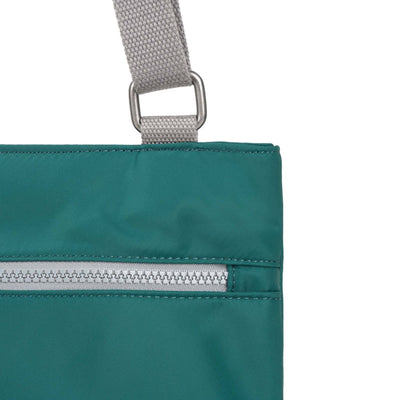Moorgate Messenger Bag in Teal Nylon