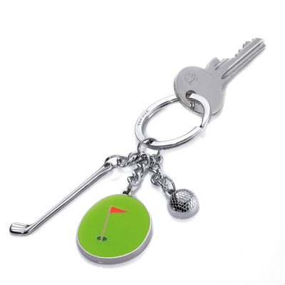 Hole in One Golf Charms Key Ring