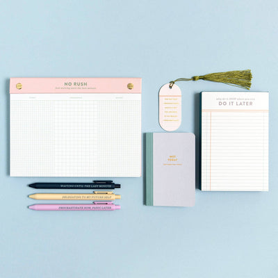 No Rush 6x8 Notepad