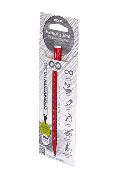 Troika Multi-Tasking Construction Endless Pencil 12.5 Miles