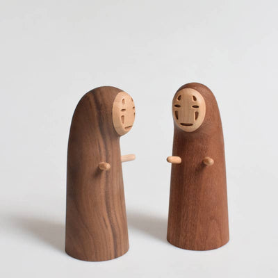No-Face Bottle Opener - Handcrafted in Black Walnut/Sapele