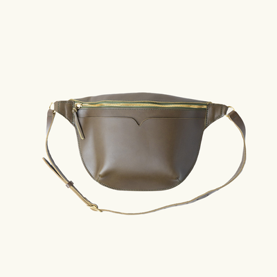 Full-Grain Leather Sling Bag XL