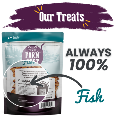 Fish Crumbles Cat Treats