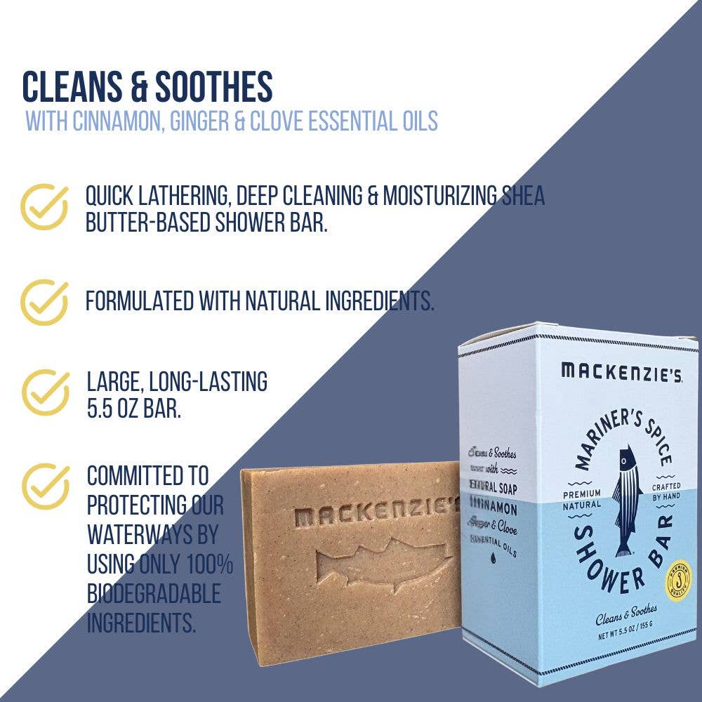Mariner's Spice Shower Bar