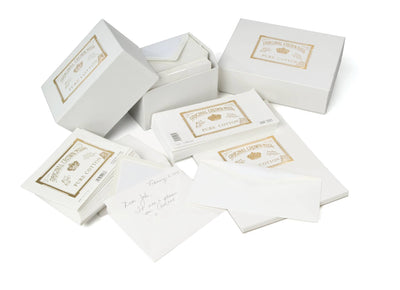 Original Crown Mill Pure Cotton Note Cards 50Pk