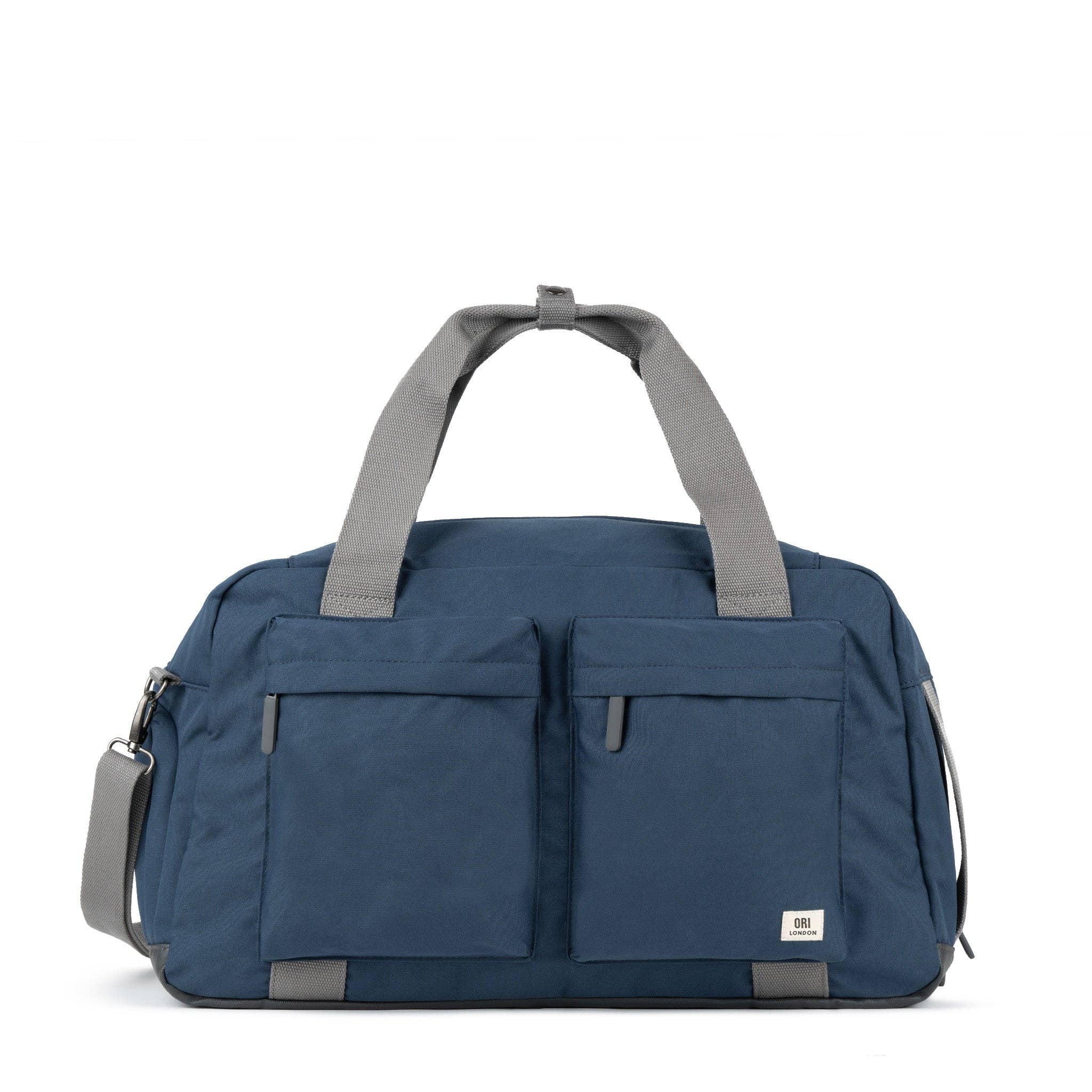 Gatwick Duffel Bag in Deep Blue Canvas