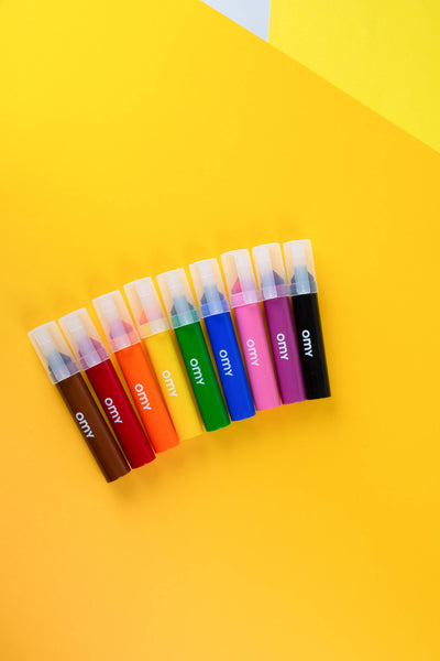 9 JUMBO MARKERS