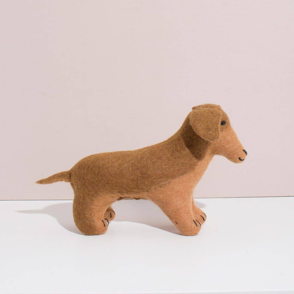 Hand Felted Dachshund | Large