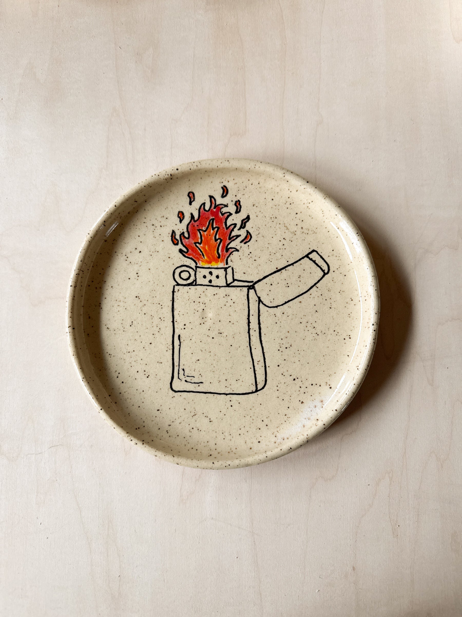 Zippo Round Plate