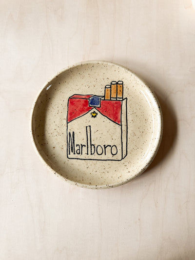 Marlboro Pack Round Plate