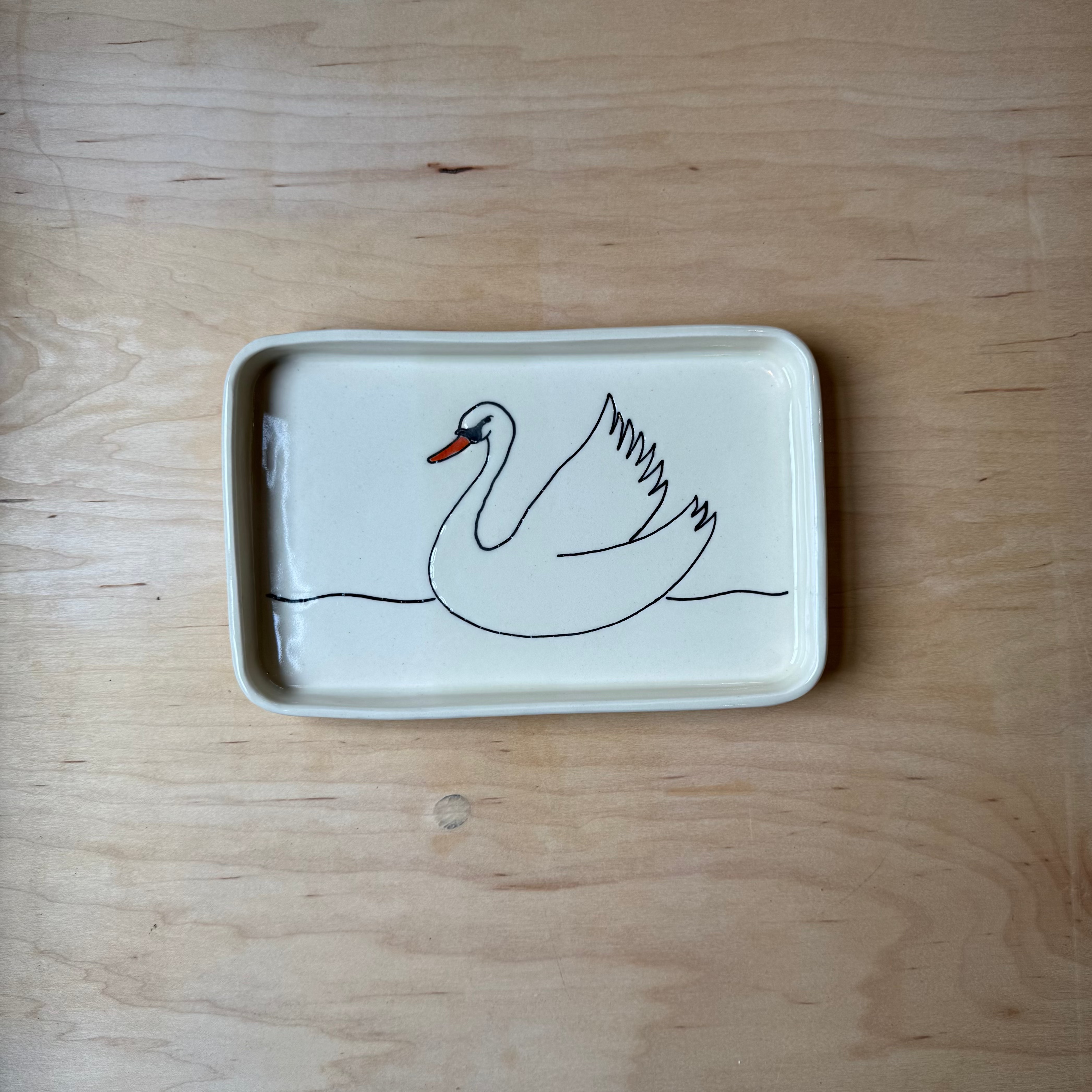 Swan 11"x7" Tray
