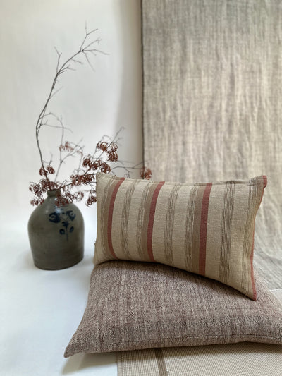 Sayer 13"x21" Pillow Beige Stripe