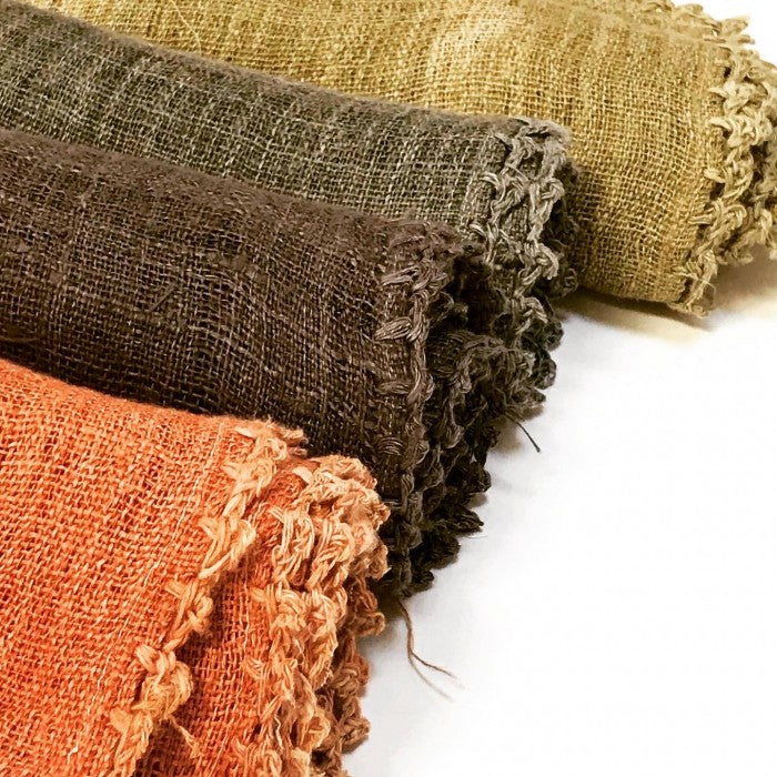Wild Hemp Table Runner 16"x76" Mustard
