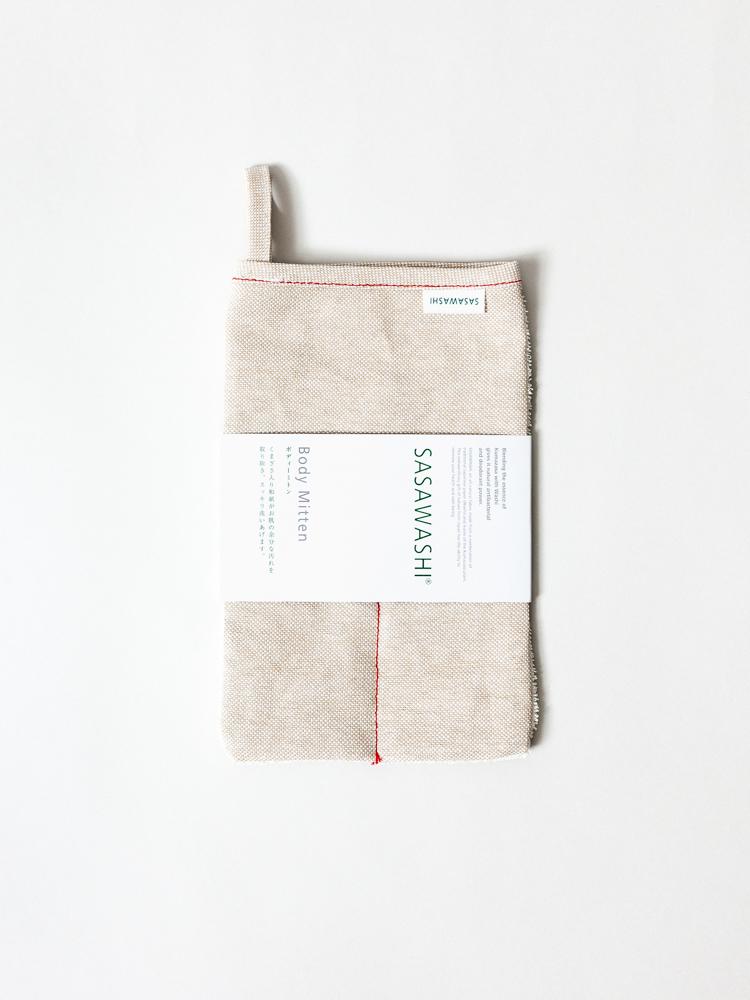 Sasawashi Body Scrub Mitt