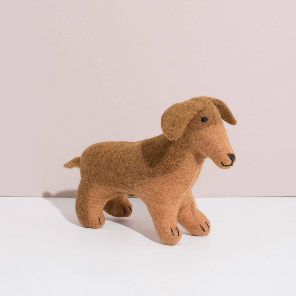 Hand Felted Dachshund | Large