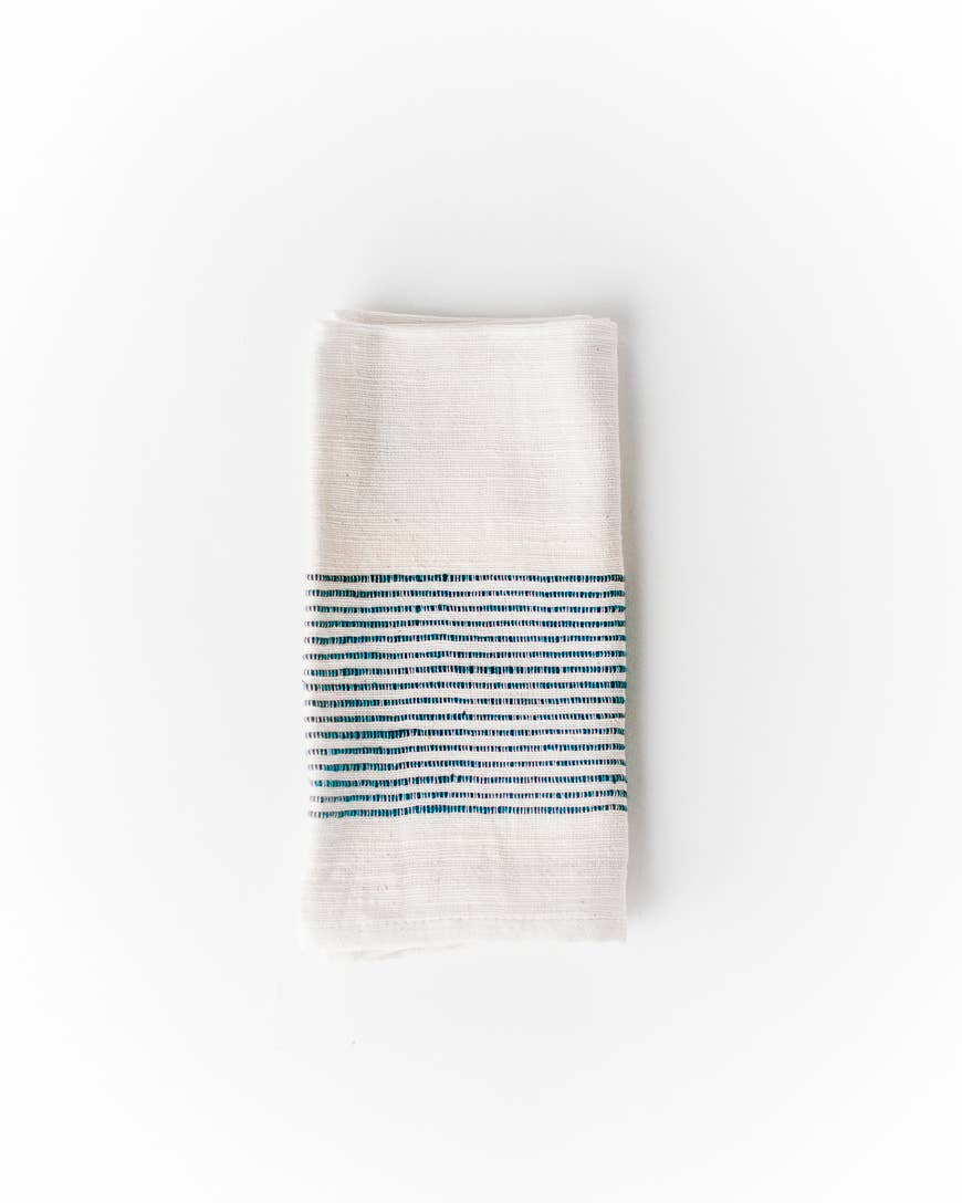 Riviera Cotton Napkin | Tonal Stripe