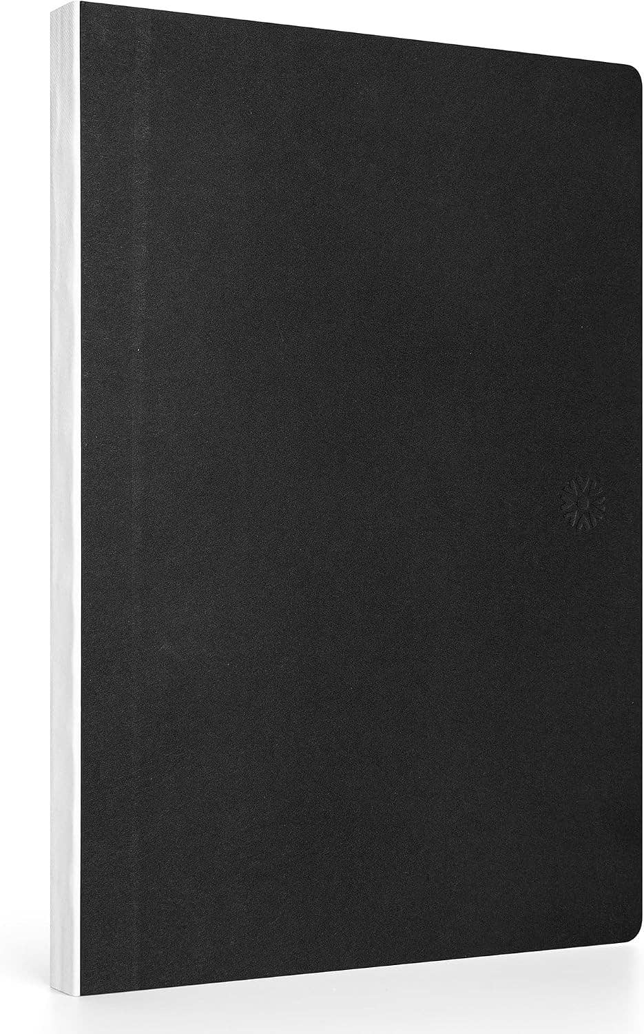 Lay-Flat Dot Grid Notebook – White Spine
