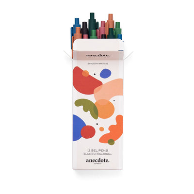Anecdote Gel Pens, Set of 12