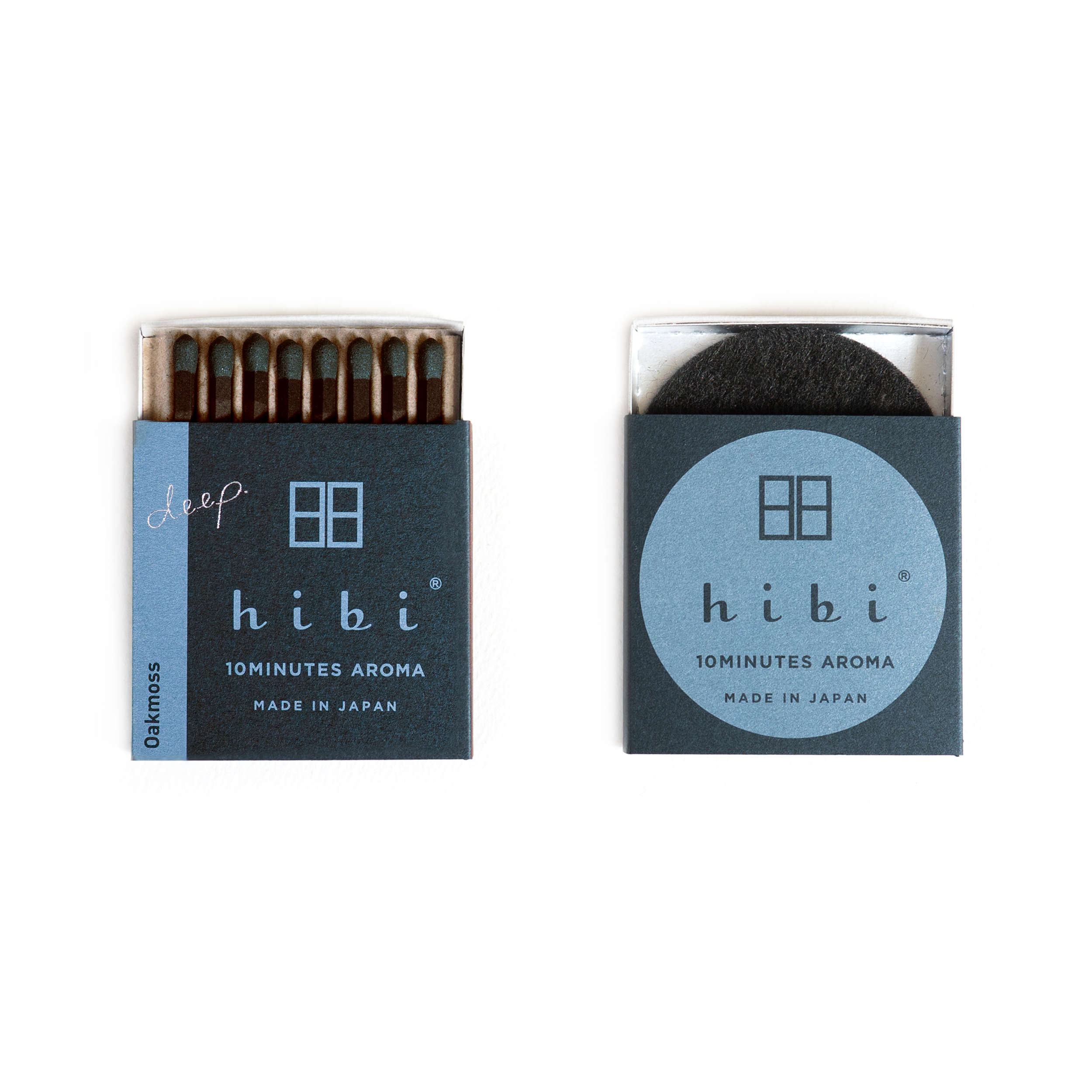 Hibi - Box of 8 Incense Matches: Cedar Wood