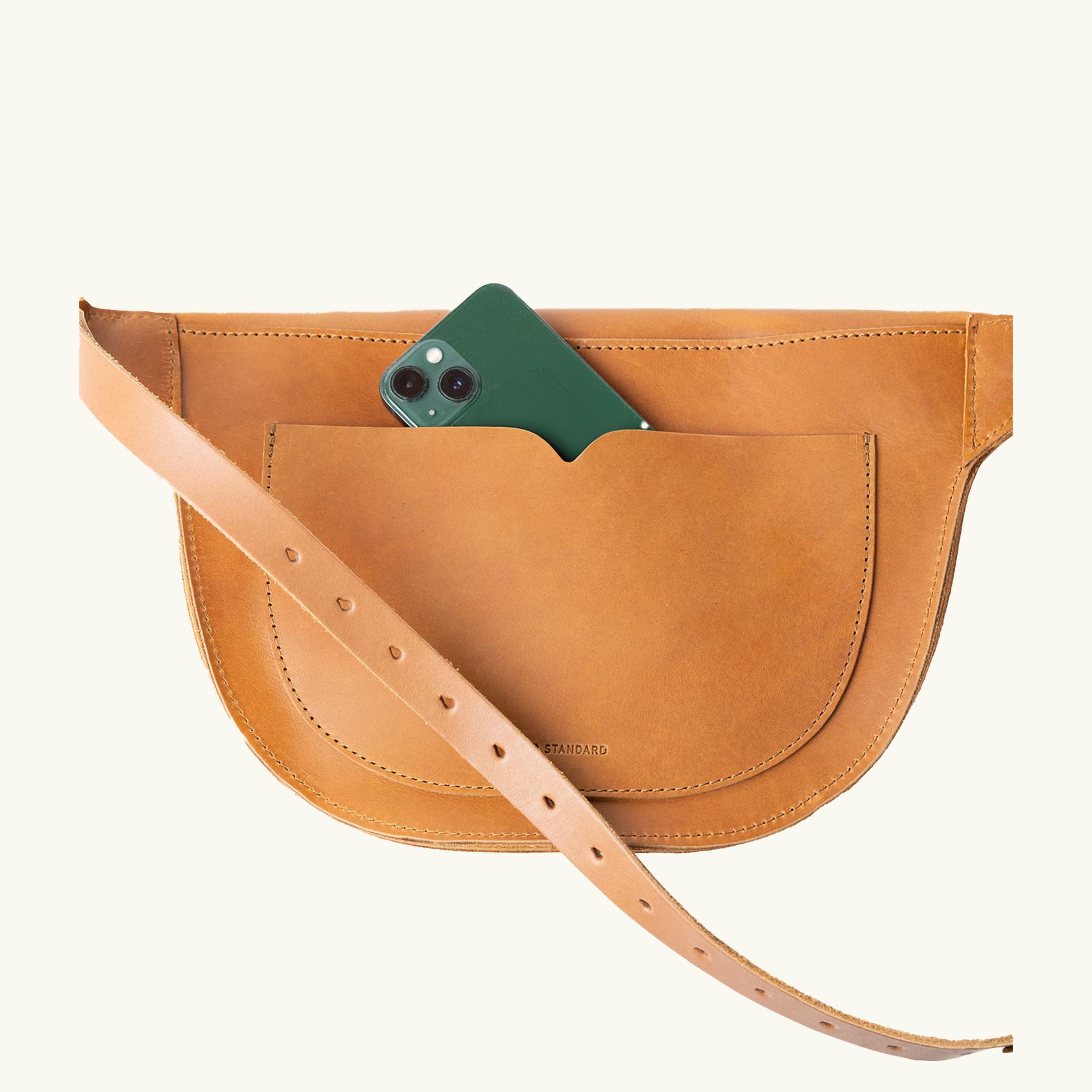 Full-Grain Leather Sling Bag XL