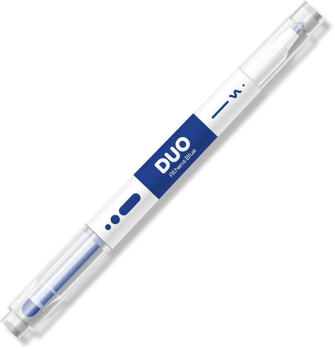 Duo pen - Set of colors