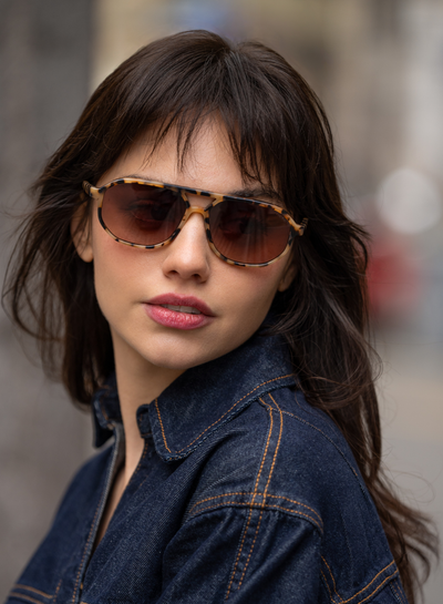 Fenix Acetate Unisex Aviator Sunglasses