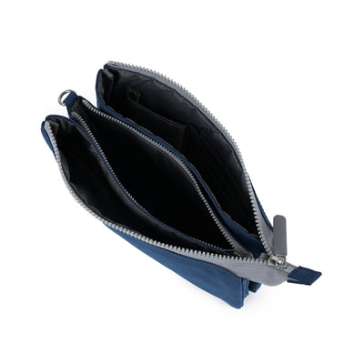 Carnaby Crossbody Bag in Crisp Blue Canvas
