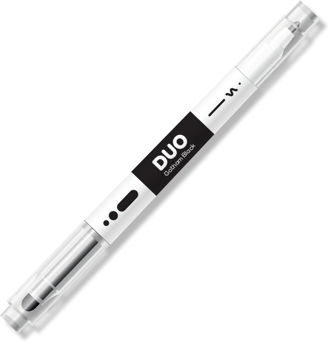 Duo pen - Set of colors