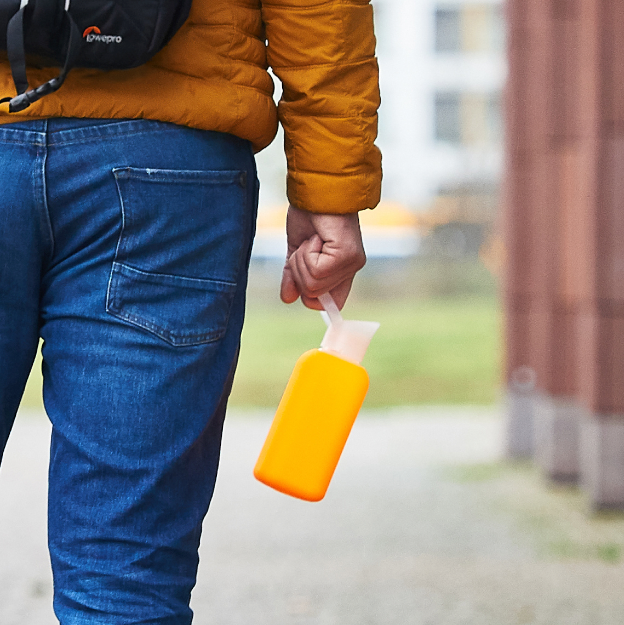Squireme - Glass Bottle with Silicone Sleeve