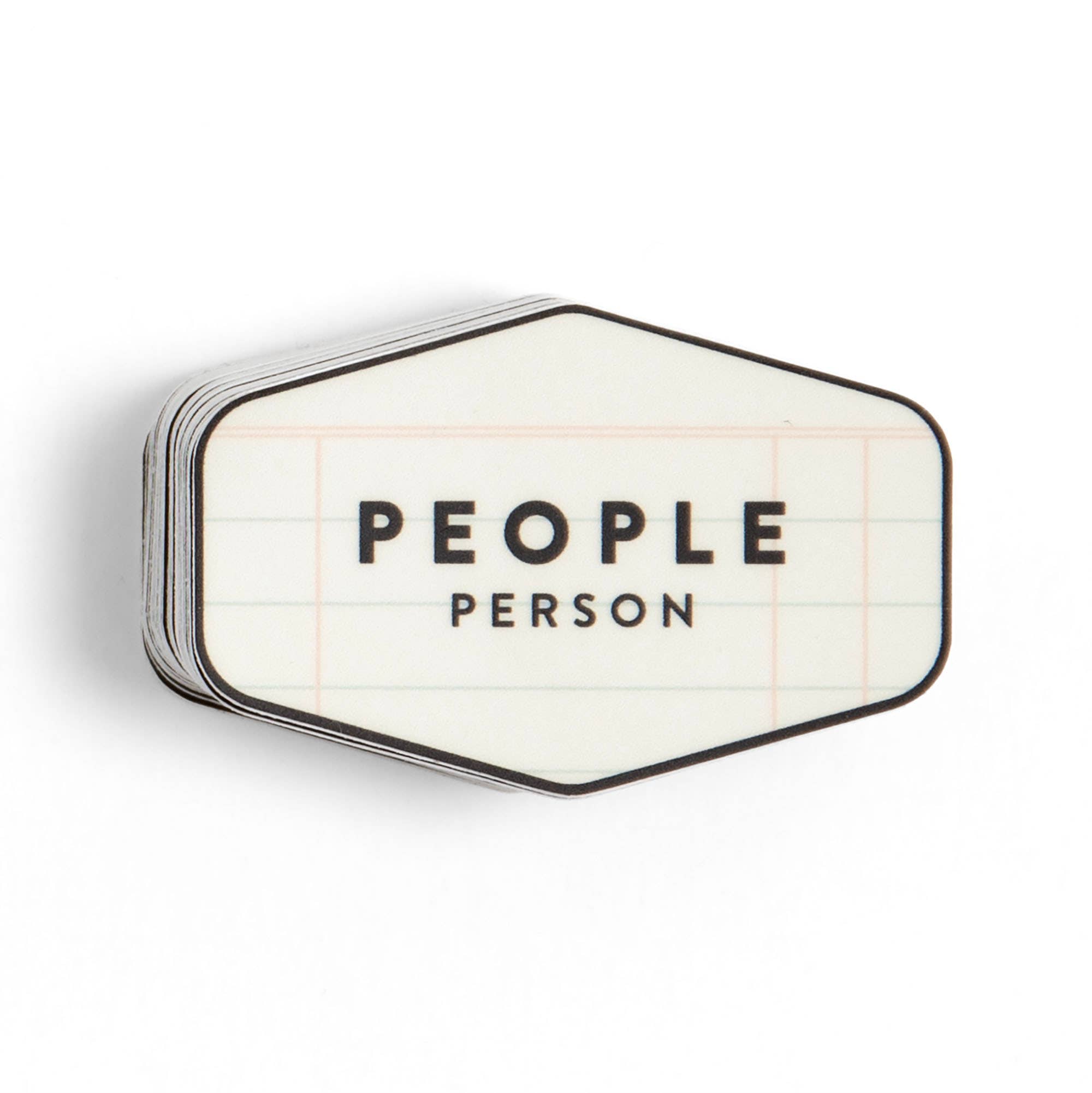 People Person Decal Sticker