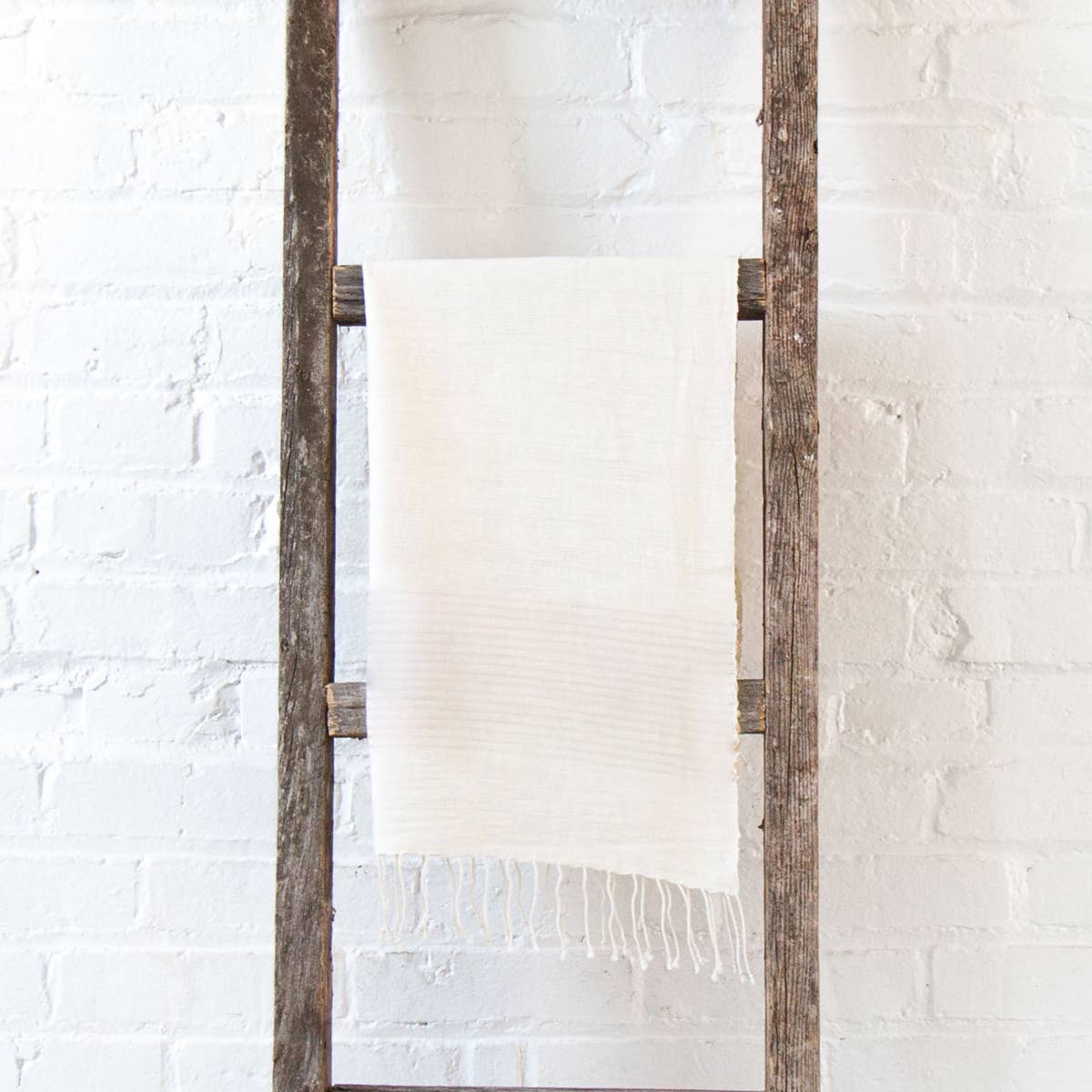 Riviera Striped Cotton Hand Towel | Tonal Stripe