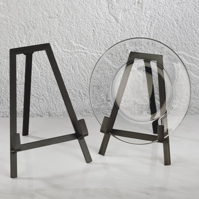 Black Tabletop A-Line Metal Easels