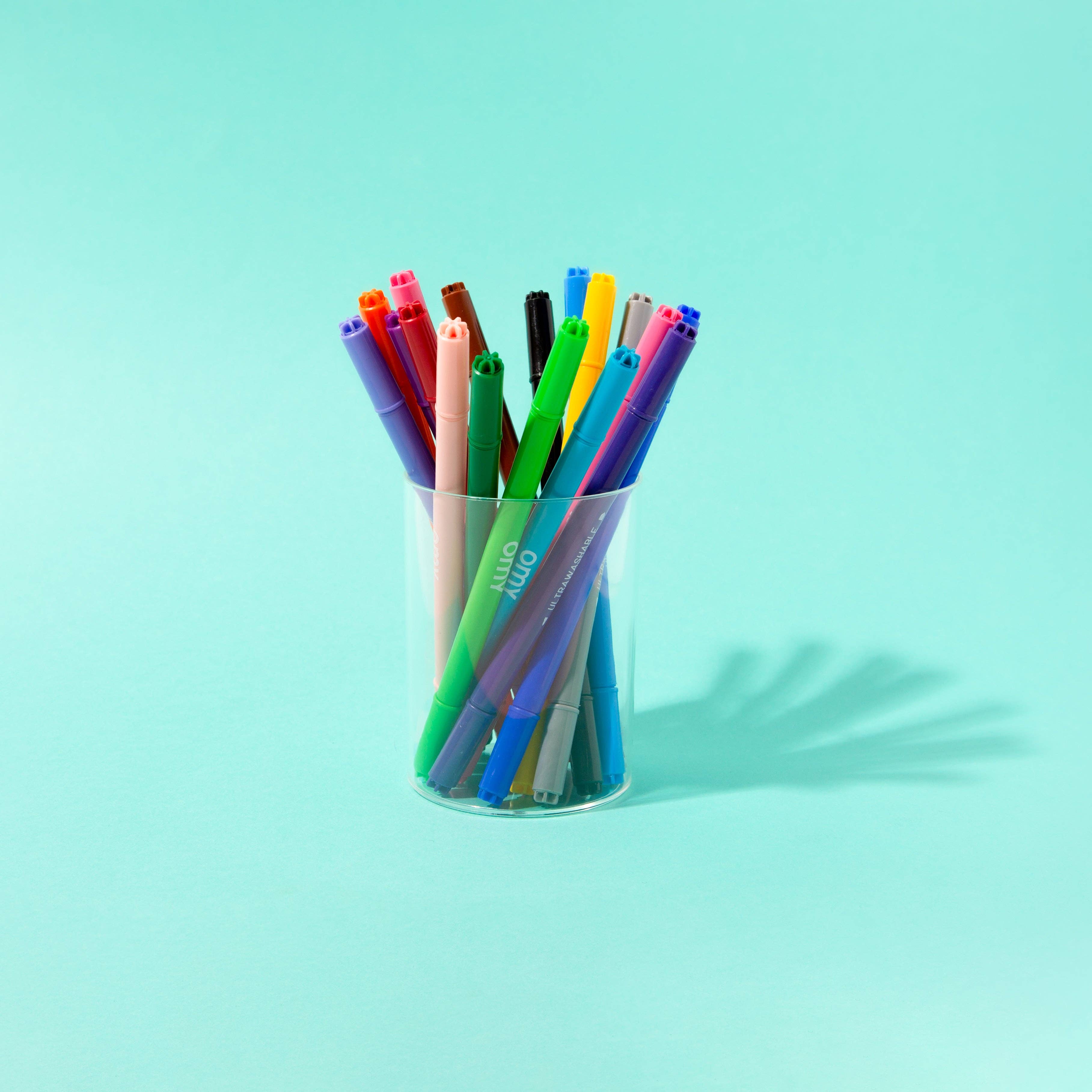 16 Ultra-washable Markers