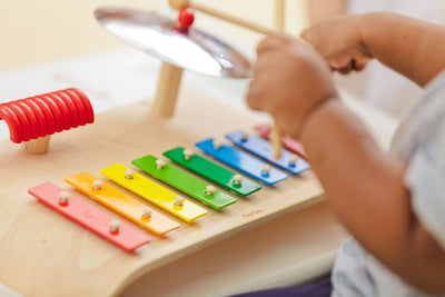 Kids' Musical Toy Set with Xylophone, Cymbal and Guiro