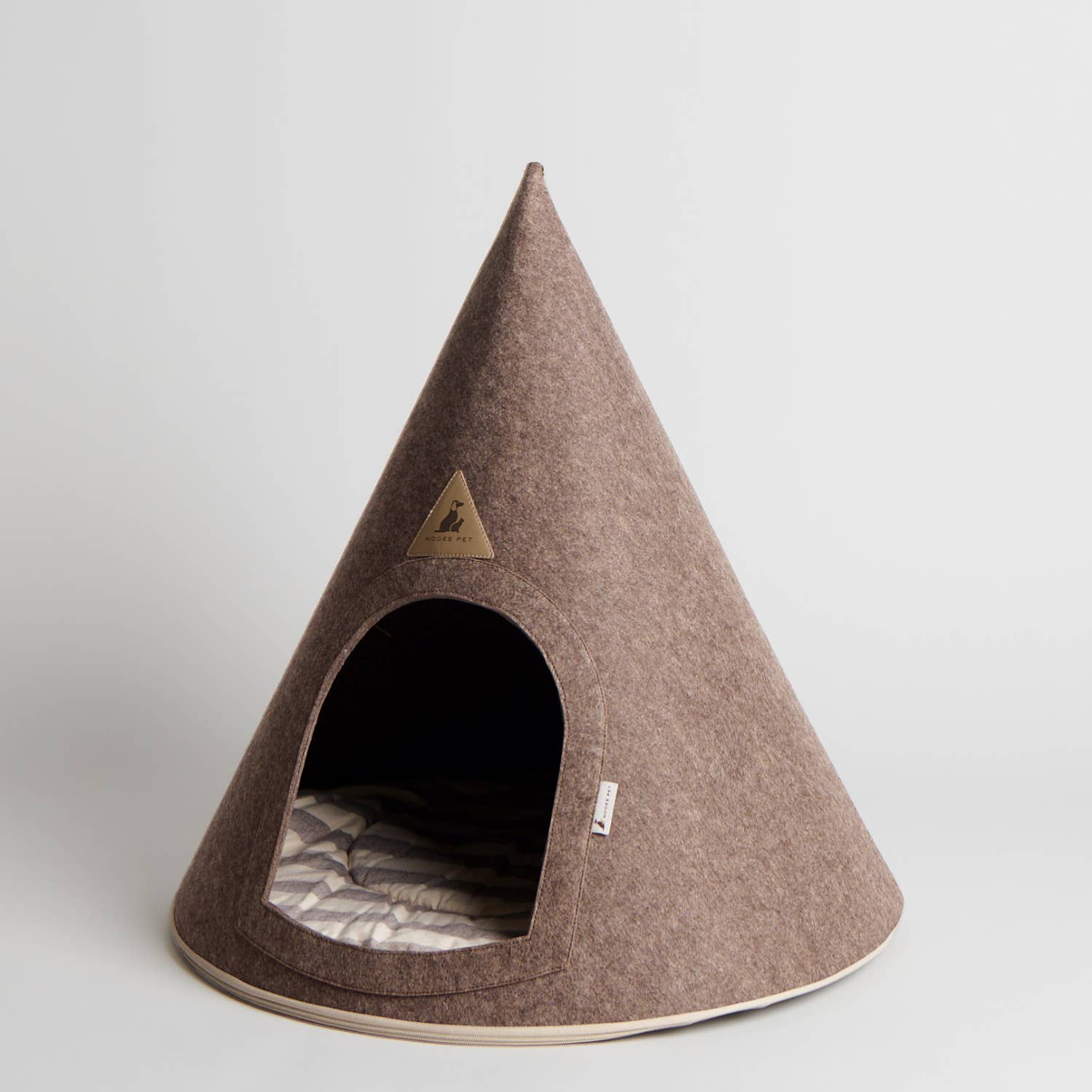 Mod Felted Dog Cave