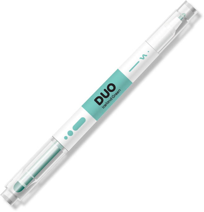Duo pen - Set of colors