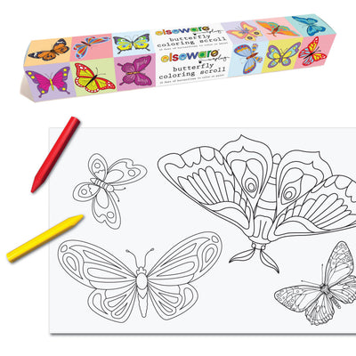 Coloring Scrolls - 6ct Various Themes - 10ft w/Adhesive Back