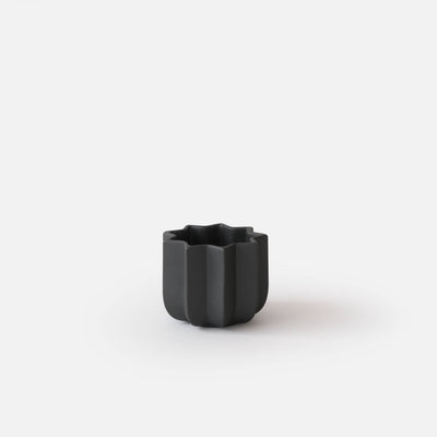4" Wrap Ceramic Planter | Black