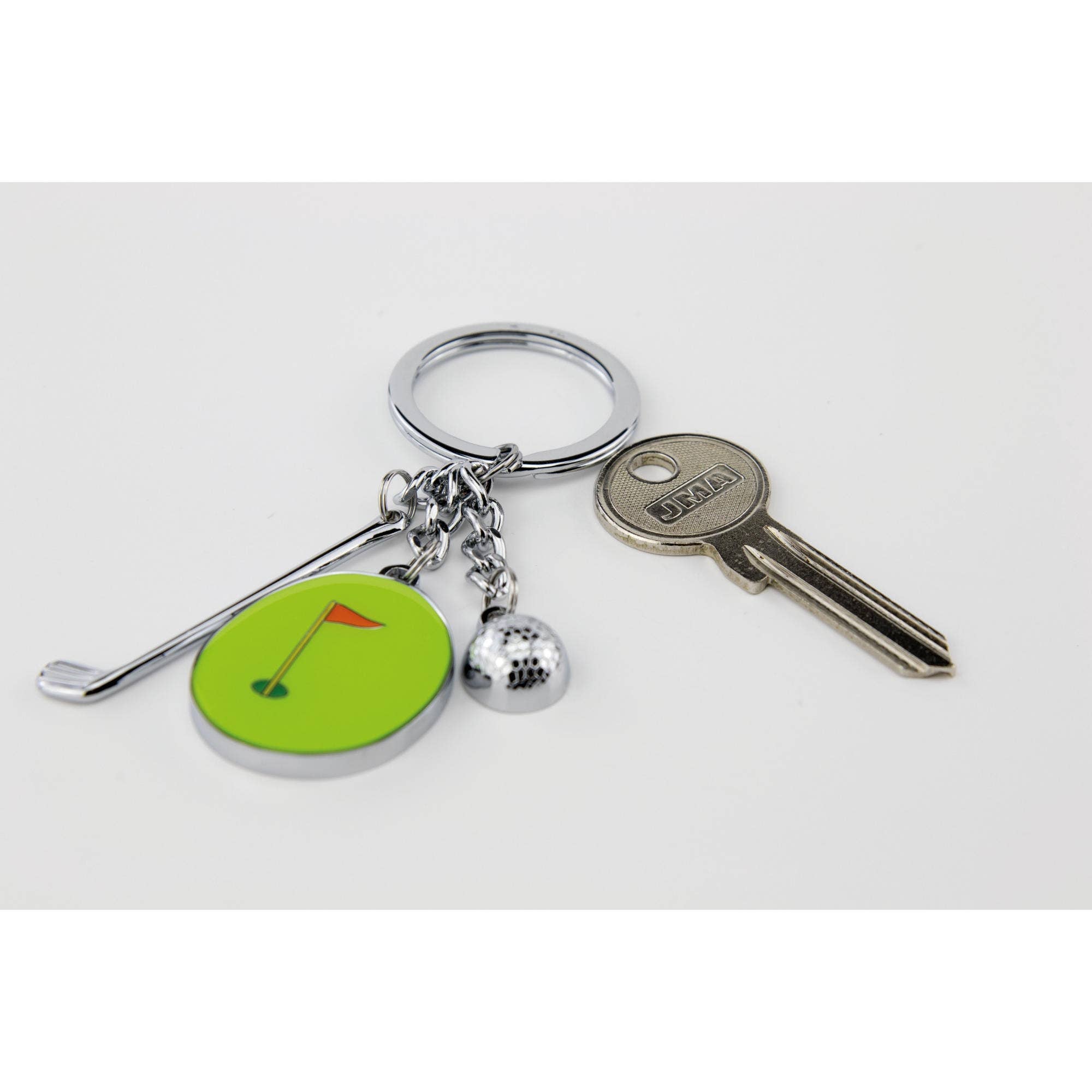 Hole in One Golf Charms Key Ring