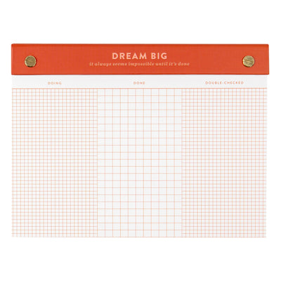 Dream Big 6x8 Notepad