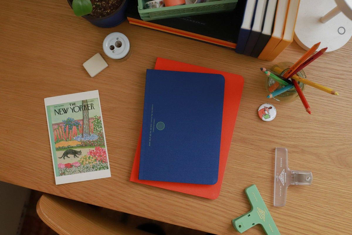 Goods for the Study Flexi Linen Journal Midnight