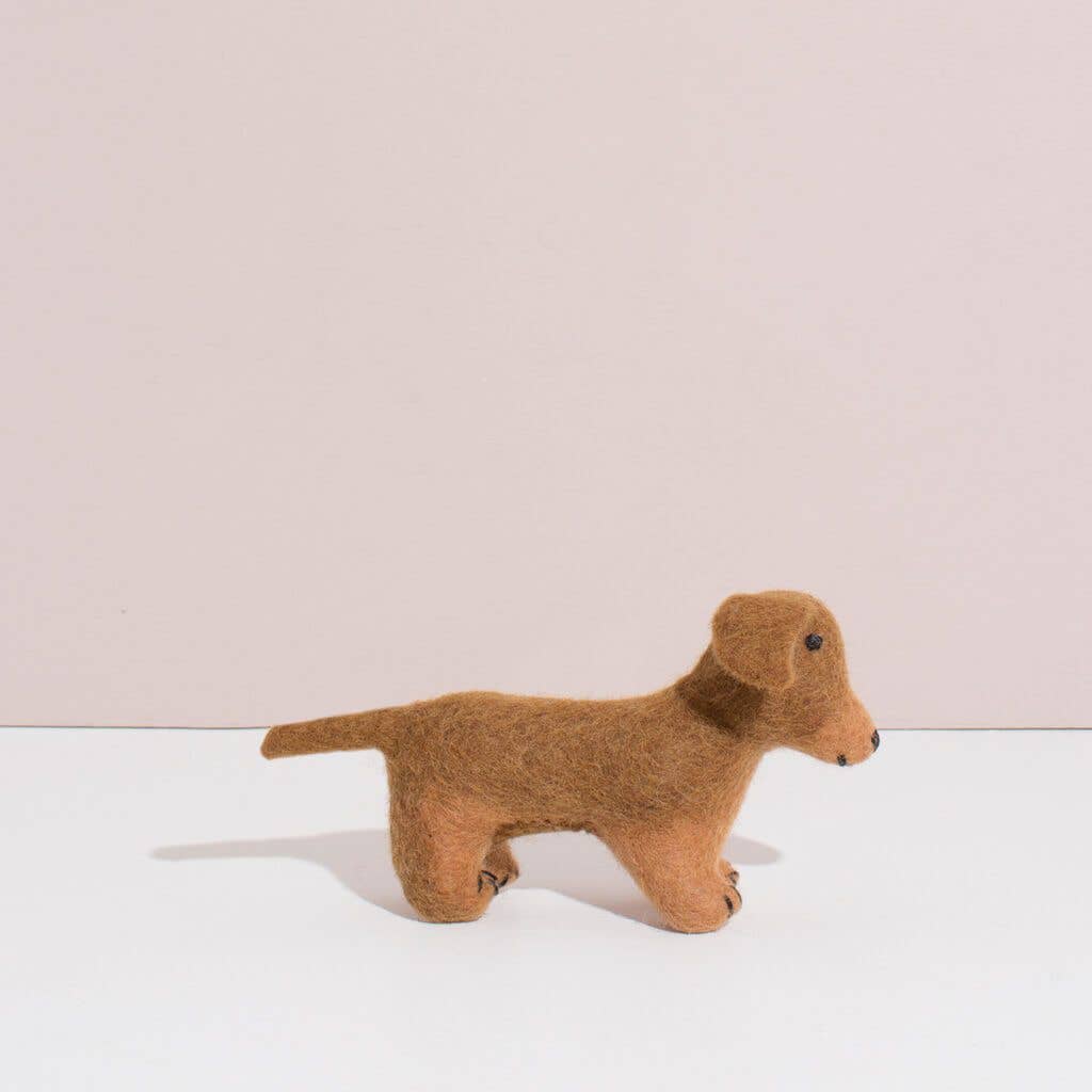 Hand Felted Dachshund | Small